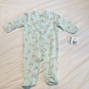 Carter's Mint Green Footies